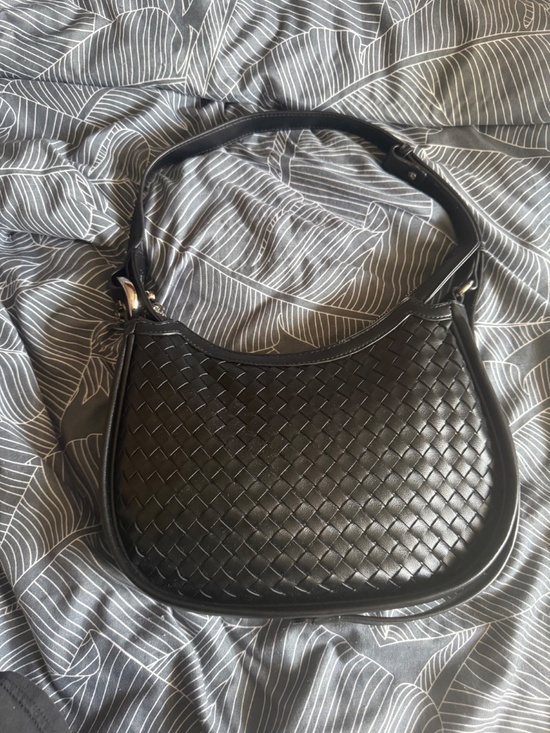 Source Unknown Handbags - Black Vegan Leather, Designer Inspired Adjustable Bag